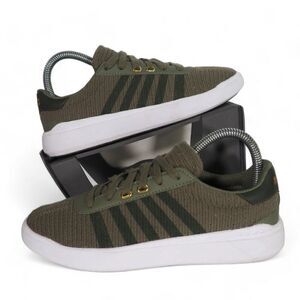 K-Swiss Heritage Court Light Sneakers "Green" 95915-390-M Women's 7
